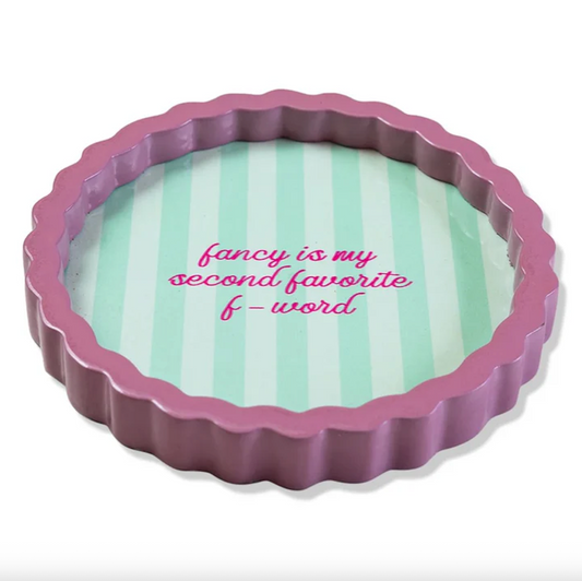 FANCY SMALL LACQUER TRAY