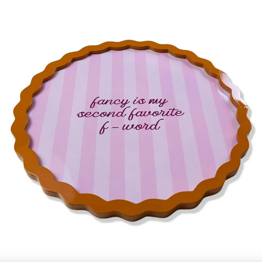 FANCY LARGE LACQUER TRAY