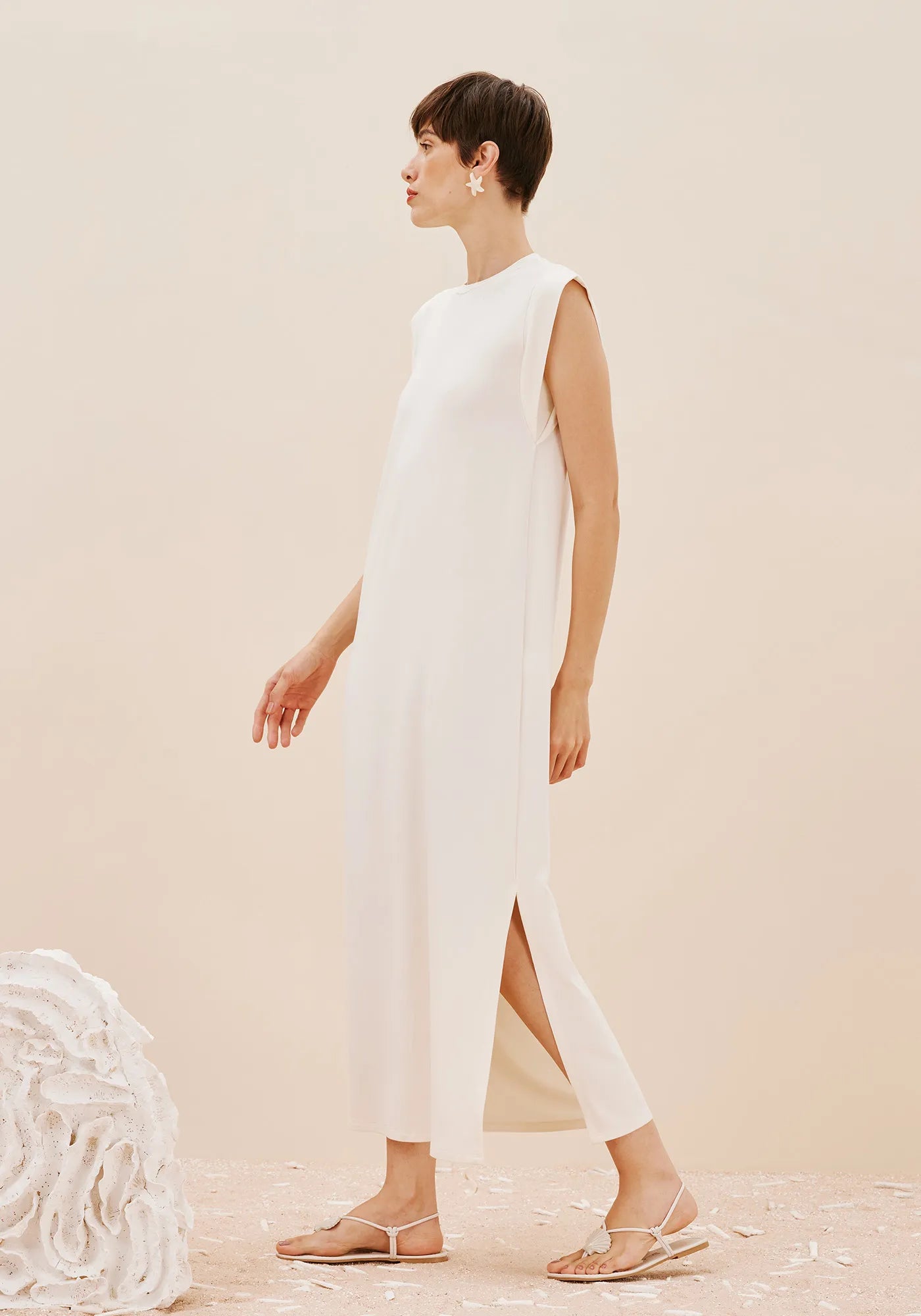 MUSCLE TEE STYLE DRESS