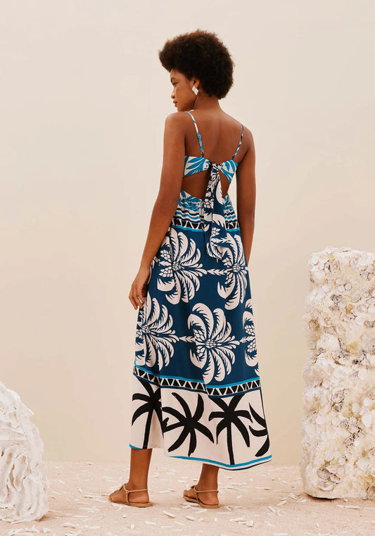 BOW DETAIL DRESS