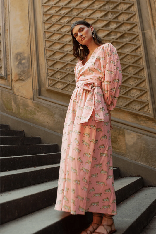 MONICA TIGER DRESS