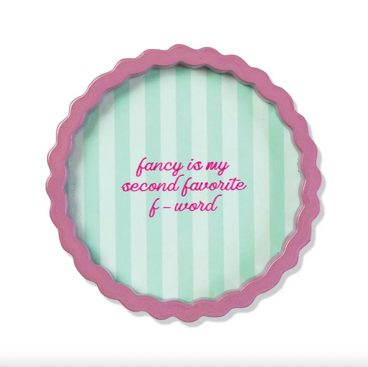 FANCY SMALL LACQUER TRAY