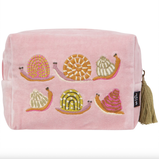 GARDENLAND EMBROIDERED POUCH
