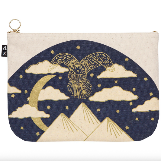 MOONLIT LARGE ZIPPER BAG