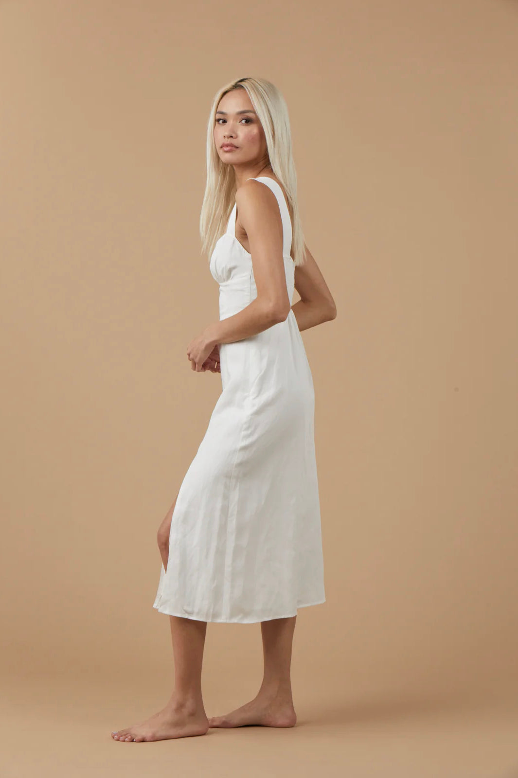 LYA LINEN DRESS